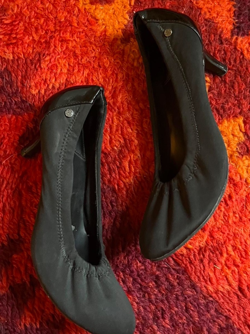 Dana Buchman Black Women's Dress Pumps - Classic Elegant Heels